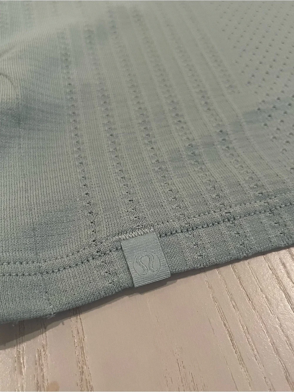 Lululemon Train to Be Tank Top W1CXAS Silver Blue - Size 6